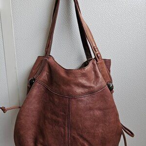 Lucky Brand, Lamb Leather Hobo/Boho/Bohemian/Casual Bag